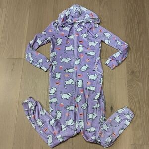 Super soft and cozy cat and coffee pjs